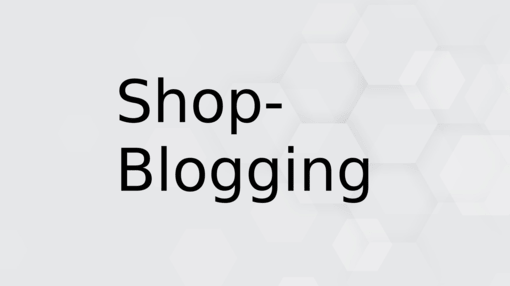 Shop-Blogging