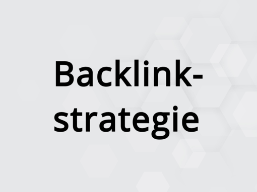 Backlink-Strategie