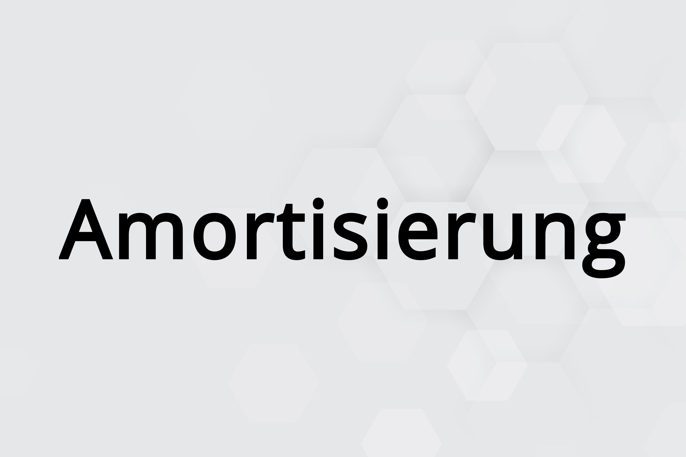 Amortisierung » Projektmanagement | arocom