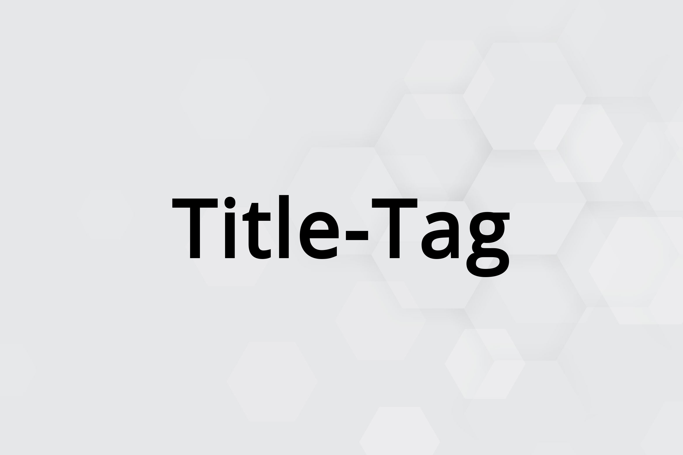tag and title tag and title