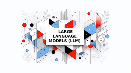 Schriftzug: "Large Language Models"