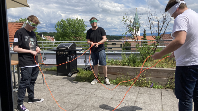 Team Building Spiel arocom GmbH