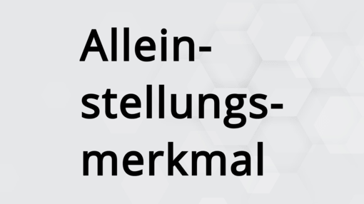 Alleinstellungsmerkmal