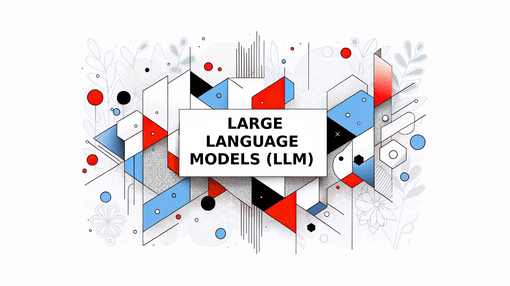 Schriftzug: "Large Language Models"