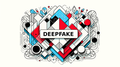 Schriftzug "deepfake"