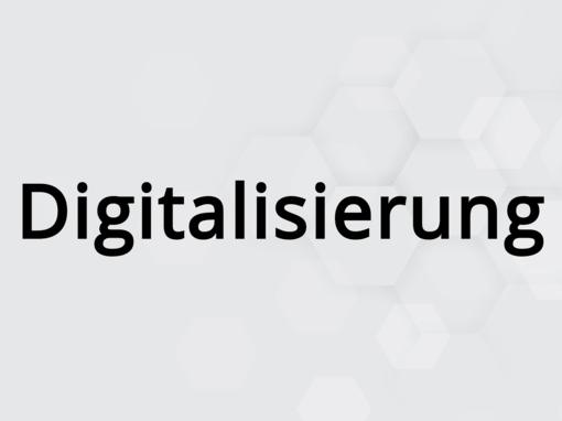 Digitalisierung Digitalisierung