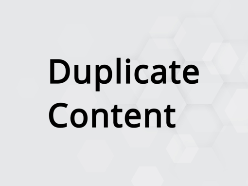 Duplicate Content