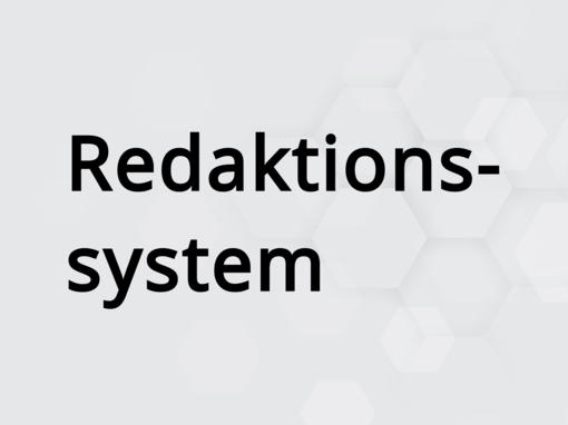 Redaktionssystem