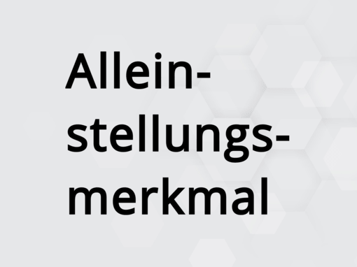 Alleinstellungsmerkmal Alleinstellungsmerkmal