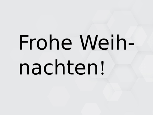 Frohe Weihnachten 2020