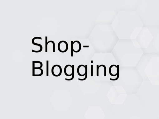 Shop-Blogging