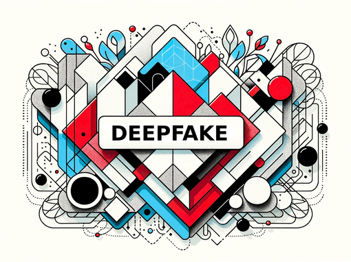 Schriftzug "deepfake"