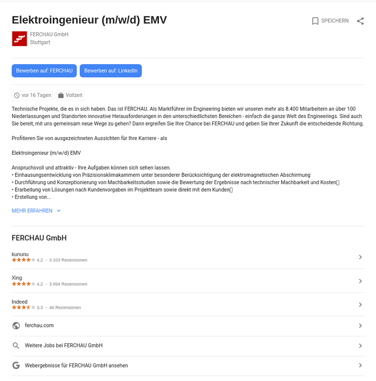 Google For Jobs Seo Fur Personaler Blog Arocom